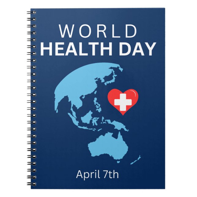 Carnet Journée mondiale de la santé 7 avril (Devant)