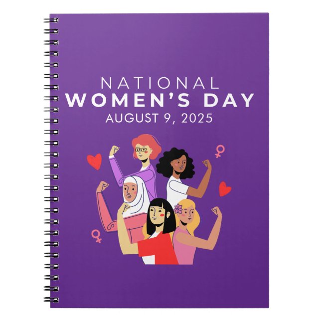Carnet Journée nationale de la femme (Devant)