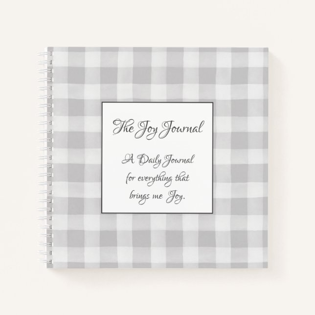 Carnet Joy Journal (Devant)