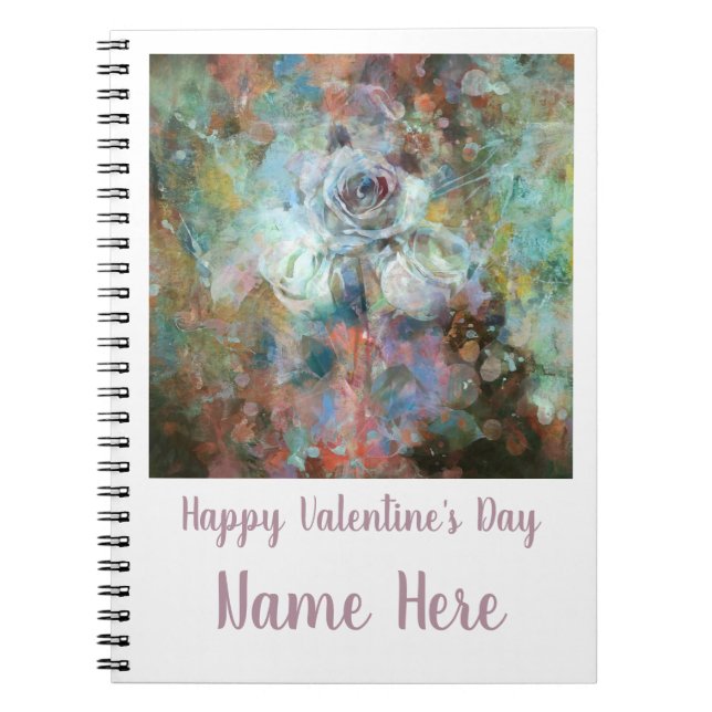 Carnet Joyeuse Saint-Valentin.  (Devant)