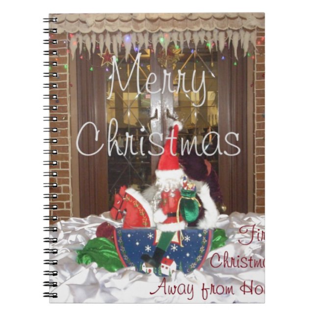 Carnet Joyeuses vacances de Noël loin de la maison Inspir (Devant)