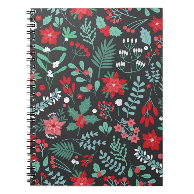 Carnet Joyeux anniversaire et Joyeux Noël (Devant)