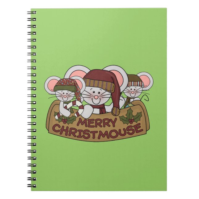 Carnet Joyeux Christmouse (Devant)