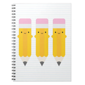 Carnet Joyeux crayons Kawaii