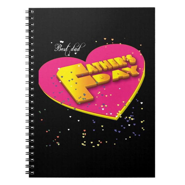 Carnet Joyeux Fathers Day (Devant)
