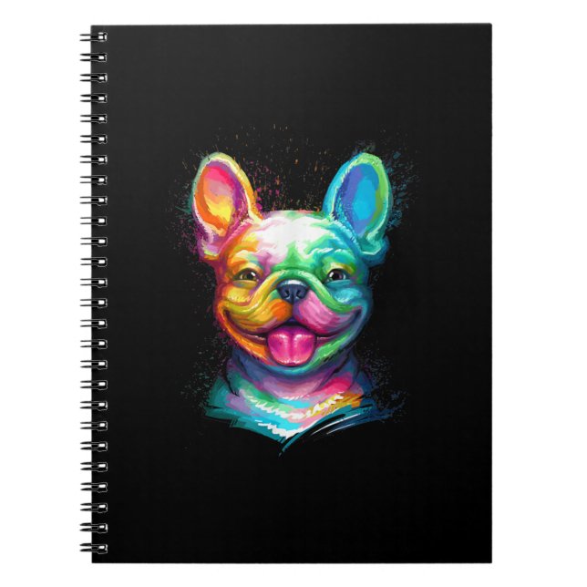 Carnet Joyeux French Bulldog (Devant)