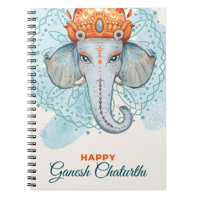 Carnet Joyeux Ganesh Chaturthi (Devant)
