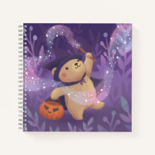Carnet Joyeux Halloween : Teddy la sorcière