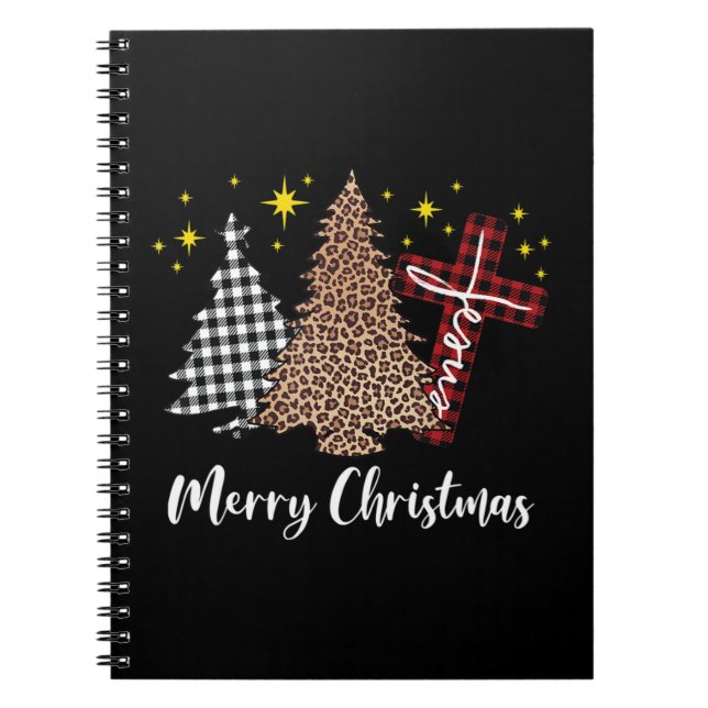 Carnet Joyeux Jésus Christ de la Croix chrétienne des sap (Devant)