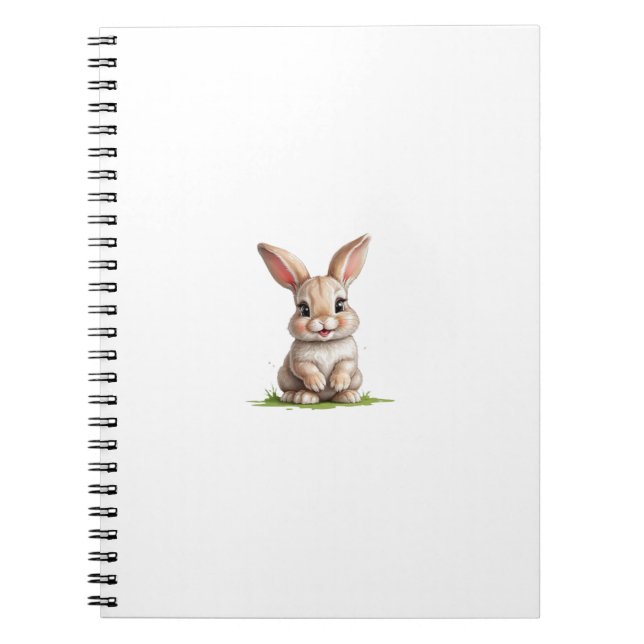 Carnet Joyeux Lapin Couvert De Slime (Devant)