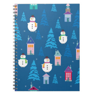 Carnet Joyeux Motif de Noël