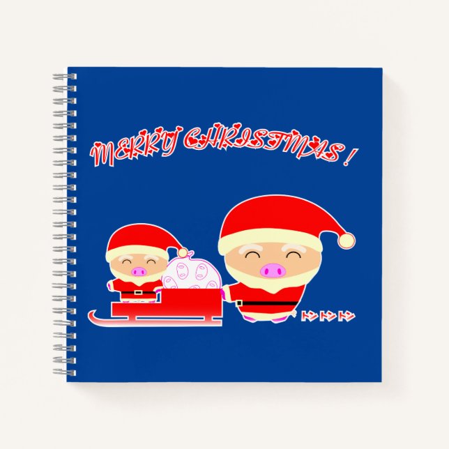 Carnet Joyeux Noël (Devant)