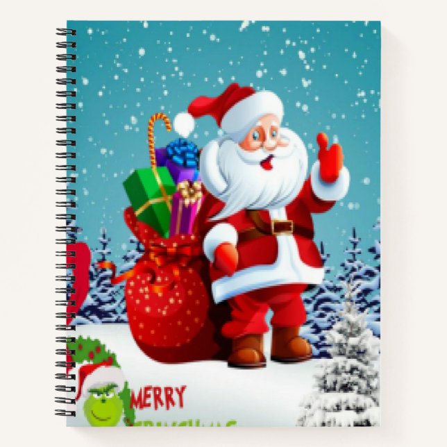 Carnet Joyeux Noël (Devant)