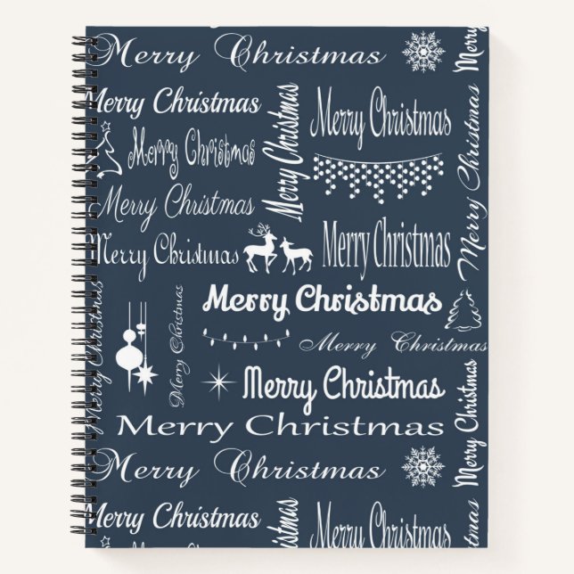 Carnet Joyeux Noël (Devant)