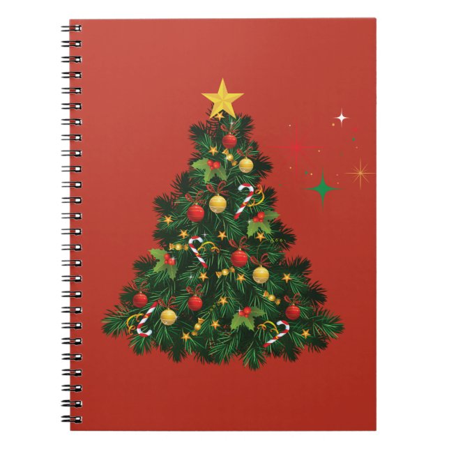 Carnet Joyeux Noël Classique (Devant)