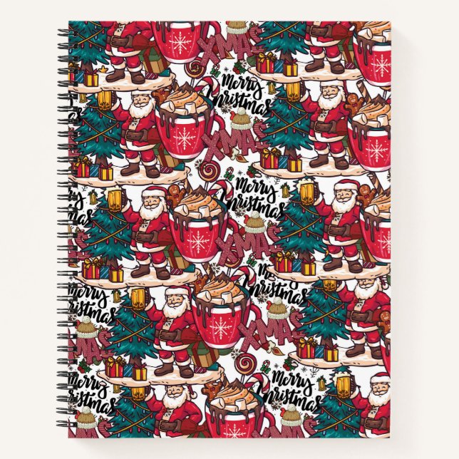 Carnet Joyeux Noël - Fête de Fêtes (Devant)