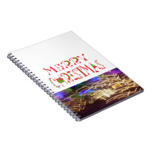 Carnet Joyeux Noël Texte Motif Design : Art Festif