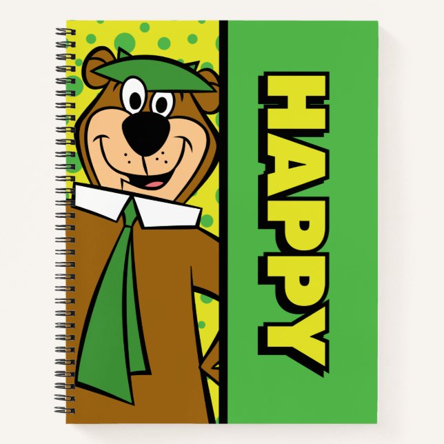 Carnet Joyeux Yogi Bear (Devant)