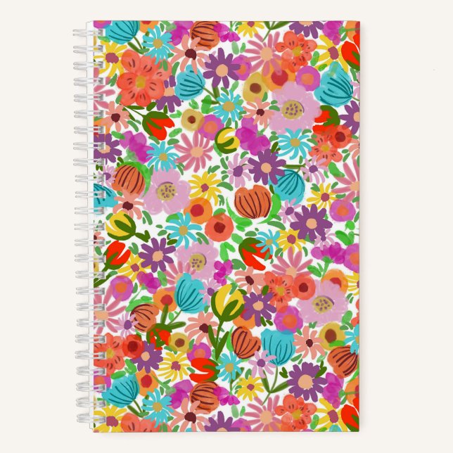 Carnet Joyful Garden Bloom (Recto)