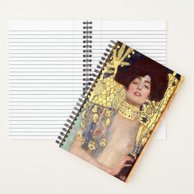 Carnet Judith et la tête d'Holopherne par Gustav Klimt (À l'intérieur)