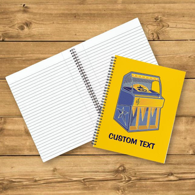 Carnet Jukebox Rétro (Créateur téléchargé)