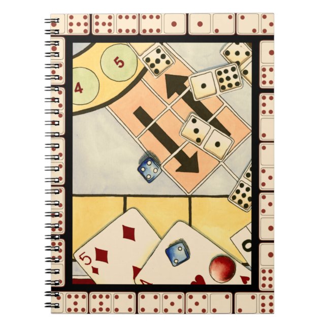 Carnet Jumbled Assortiment of Games of Chance (Devant)