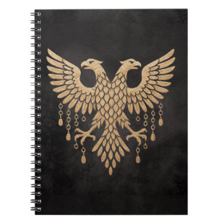 Carnet Jumeau Doré Corbeau Mythologie Nordique Noir