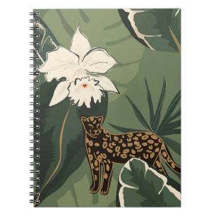 Carnet Jungle Abstraite : Leopards Creative Motif