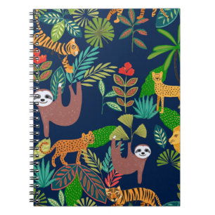 Carnet Jungle botanique