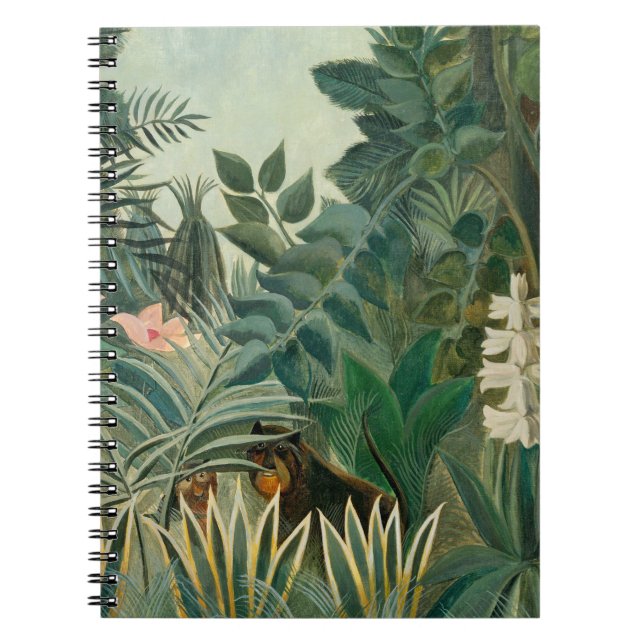 Carnet Jungle équatoriale, 1909 (huile sur la toile) (Devant)