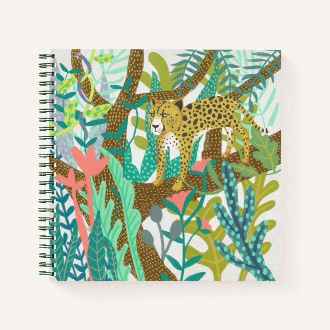 Carnet Jungle Roar - Cheetah (Devant)