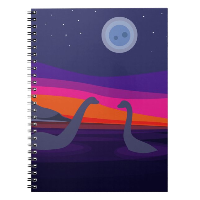 Carnet Jurassic Sunset (Devant)