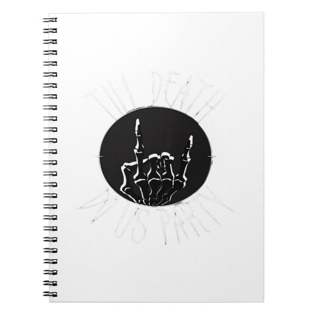 Carnet Jusqu'à la mort Fêtons-nous classique (Devant)