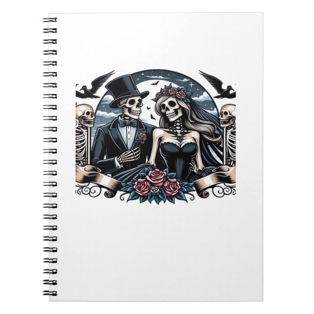 Carnet Jusqu'à la mort nous séparons - Amour gothique (Devant)