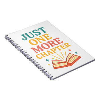 Carnet Juste un chapitre de plus – Conception pour amateu