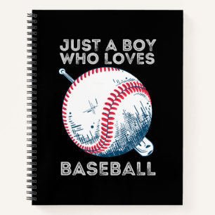 Carnet Juste un garçon qui aime le baseball