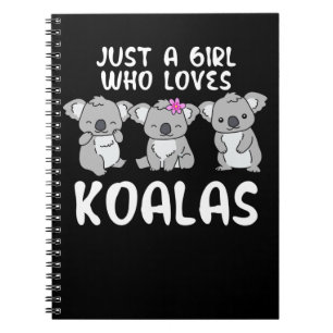Carnet Juste Une Fille Qui Aime Koalas Dons Koala