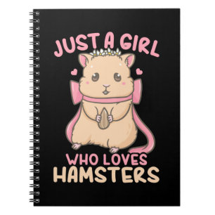 Carnet Juste Une Fille Qui Aime Les Hamsters