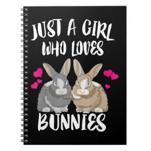 Carnet Juste Une Fille Qui Aime Les Lapins Bunny Lover