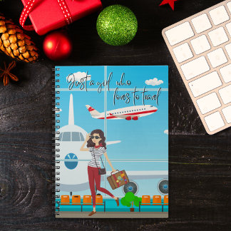 Carnet Juste une fille qui aime voyager