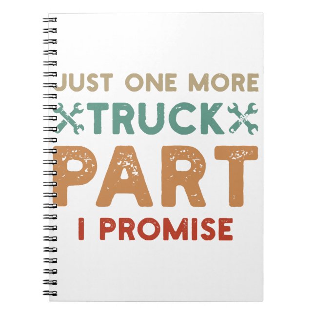 Carnet Juste Une Promesse De Plus De Camion Partie I (Devant)