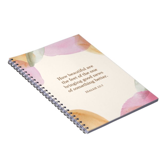 Carnet JW Pioneer Don, Isaïe 52:7 | JW (Côté Droit)