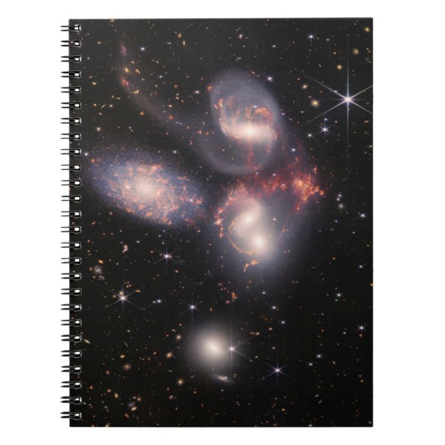 Carnet JWST James Webb Télescope spatial Quintet de Steph (Devant)