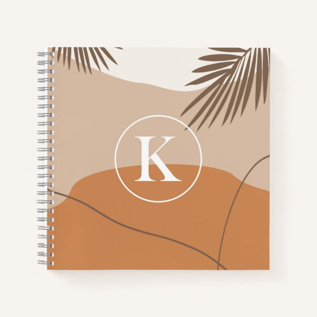 Carnet K - Lettre monographie initiale K Conception abstr (Devant)