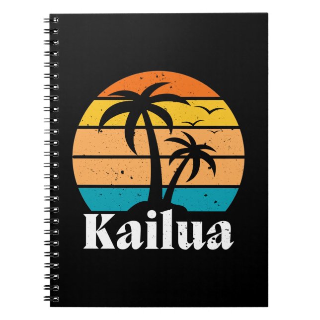 Carnet Kailua Retro Vintage (Devant)