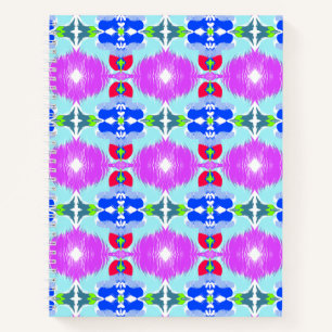 Carnet Kaléidoscope Azure Bloom