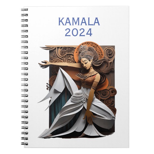 Carnet Kamala 2024 pour le président Thunder_Cove (Devant)