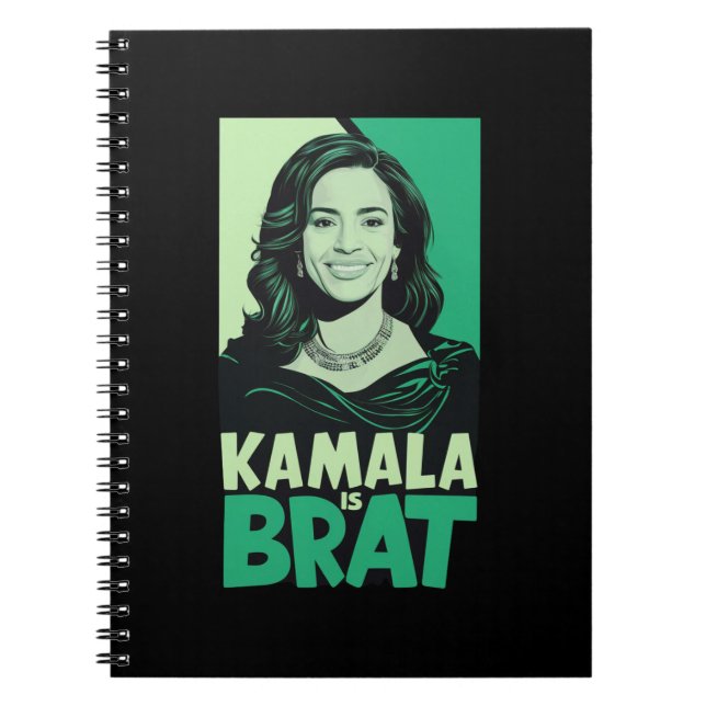 Carnet Kamala est drôle et sarcastique comme une peste (Devant)