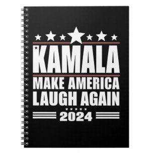Carnet Kamala Faire rire l'Amérique encore Drapeau améric