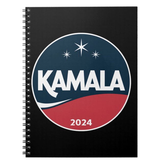Carnet Kamala Harris 2024 pour l'élection présidentielle  (Devant)